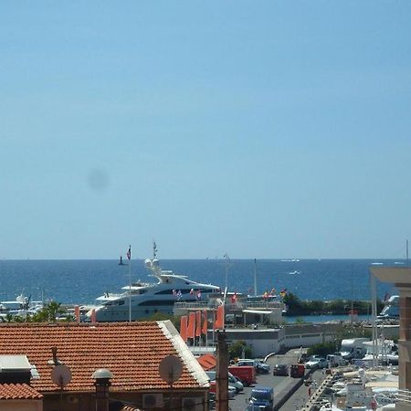 Charmant 2P Vue Mer Face Au Port De Golfe Juan Eksteriør bilde